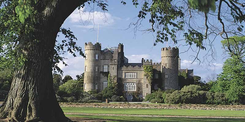 Malahide castillo, Dublin Irlanda, barbacoa